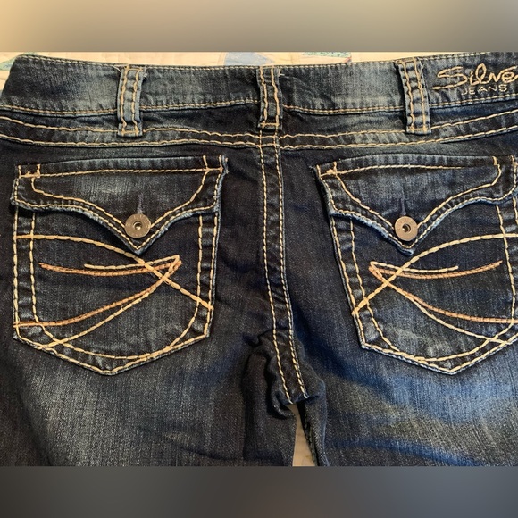 Silver Jeans McKenzie Capri Size 33 - Picture 1 of 6